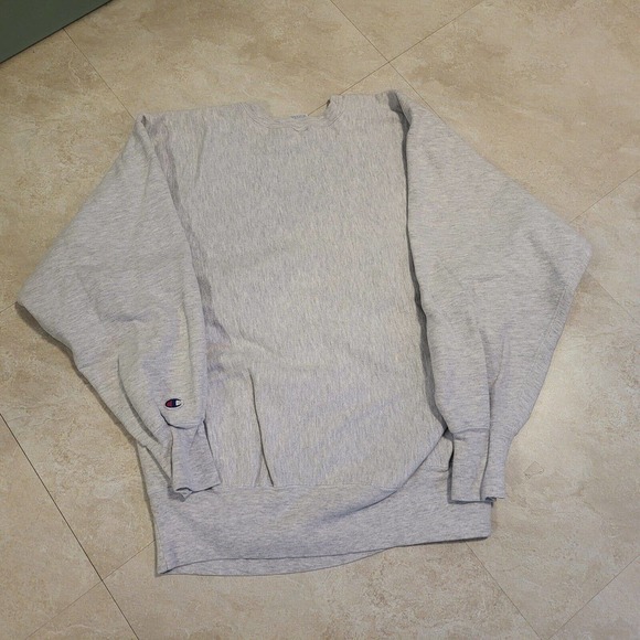 VTG 90s Champion Reverse Weave UConn Connecticut AAU Crewneck Sweatshirt XL - Picture 10 of 10